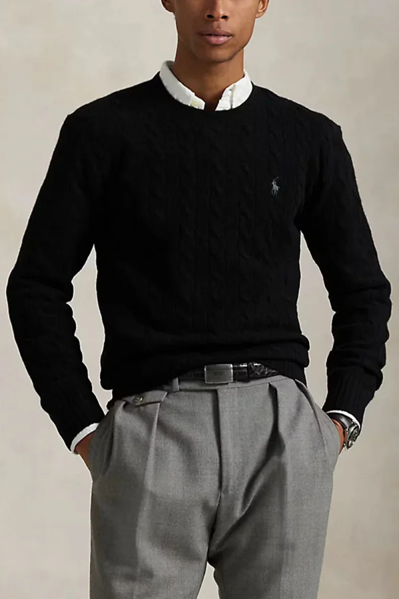 Плетено 2/15 Wool/Cash Rws-Lsl-Plo 710876762001 001 black — снимка 2