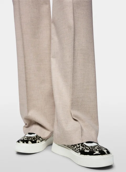 Спортен панталон с централен фабричен ръб 'Washington' Marc Cain Pants — снимка 6