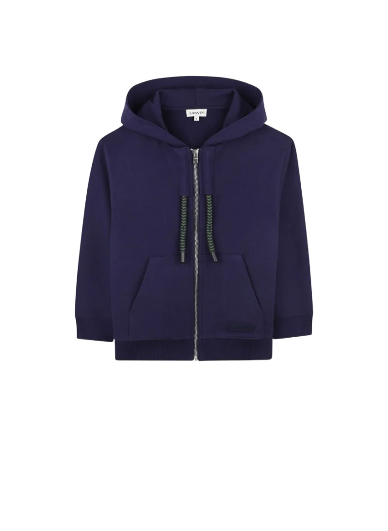 Суитшърт с бродерия Lanvin Kids
