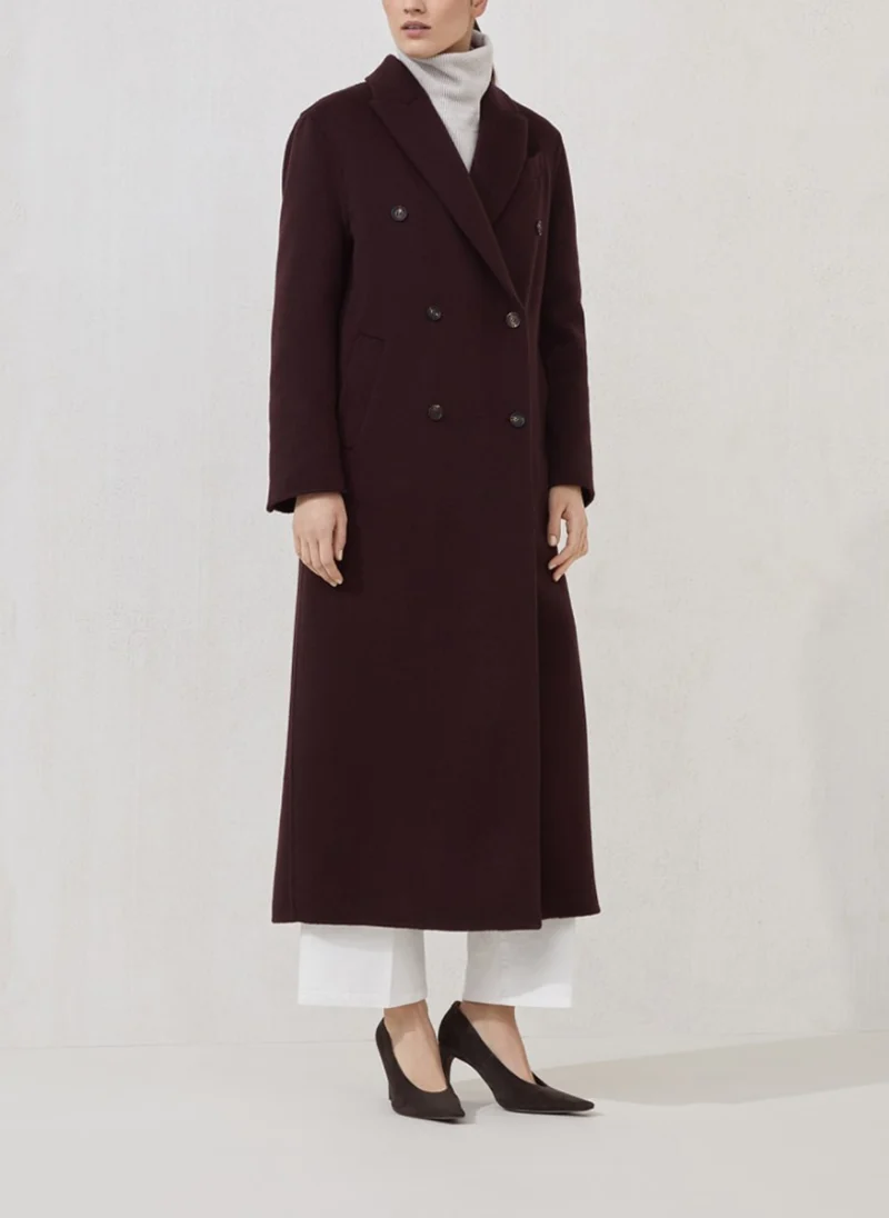 Палто от кашмир Brunello Cucinelli — снимка 6