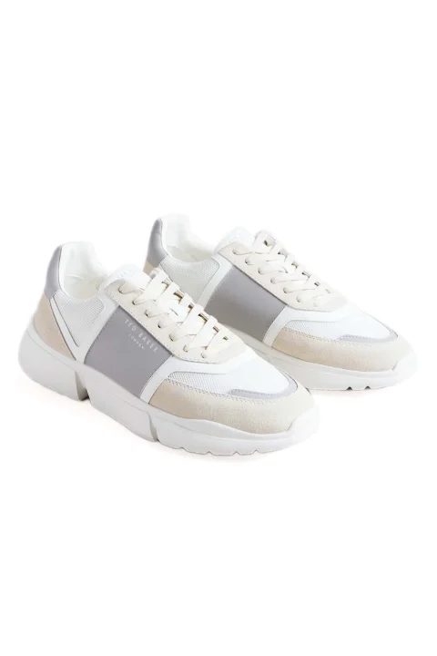 Sneakers Cecylem Mixed Material Chunky Sneaker 269462 mid-grey — снимка 2