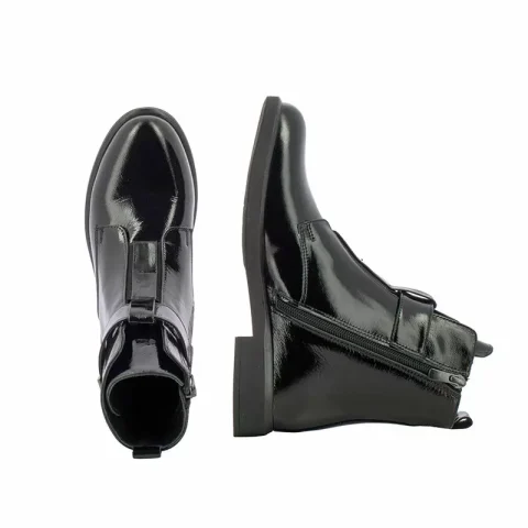 Дамски Равни Боти CARLO FABIANI – 26103462 BLACK — снимка 5