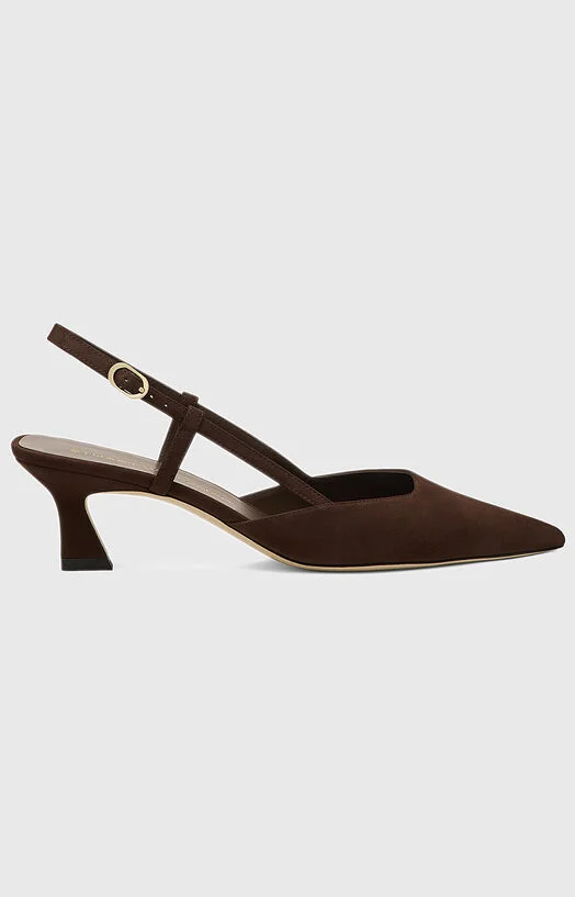 Велурени обувки ба ток VINNIE 50 SLINGBACK