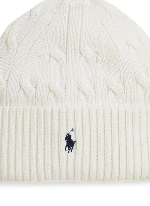 Шапка с бродерия Ralph Lauren Kids 6-14 — снимка 3