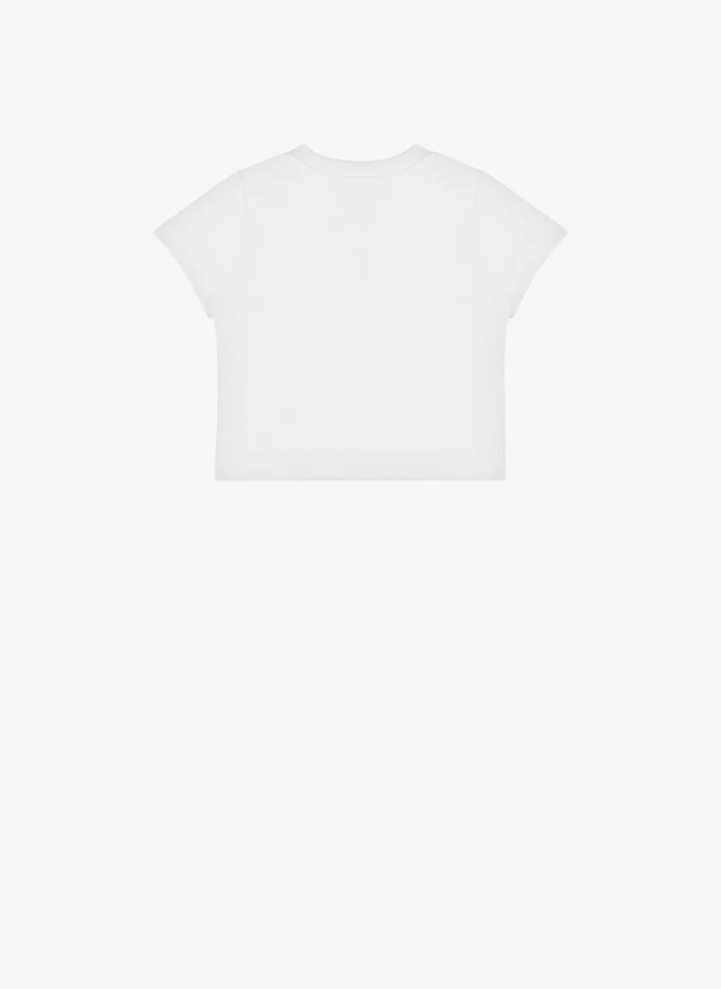 Тишърт с принт Teddy bear Moschino Kids — снимка 2