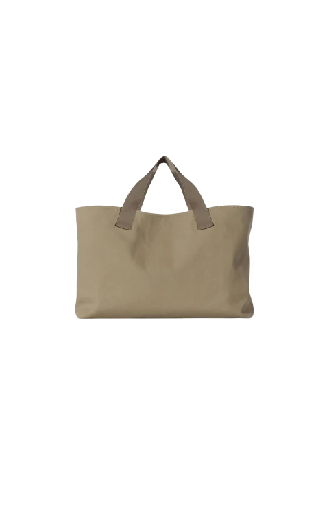 Medium Brian Tote Bag in Beige