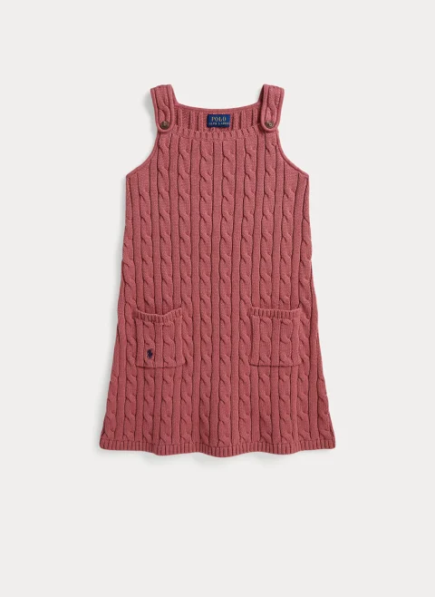 Рокля от фино плетиво 'Cable' Ralph Lauren Kids 2-7 — снимка 5