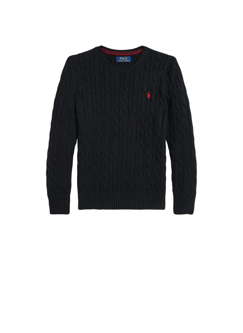 Пуловер 'Cable-Knit' Ralph Lauren Kids 7-14