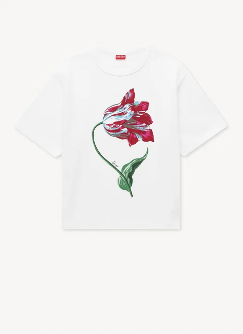Тишърт с флорален мотив 'Tulip' Kenzo — снимка 5