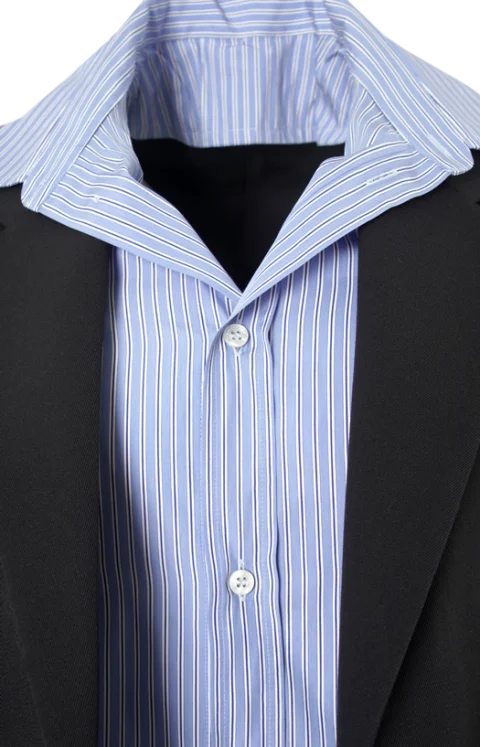Hybrid Shirt Jacket in Dark Navy — снимка 2