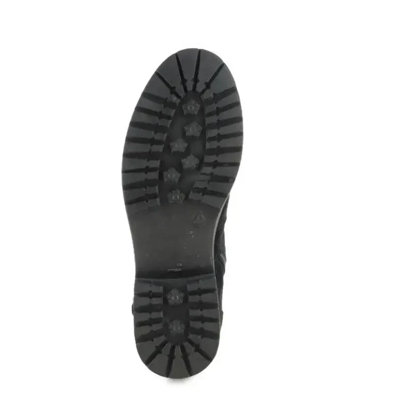 Дамски Кубинки CARLO FABIANI – 36713 – black swede — снимка 4