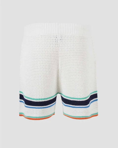 Crochet Effect Tennis Shorts — снимка 2