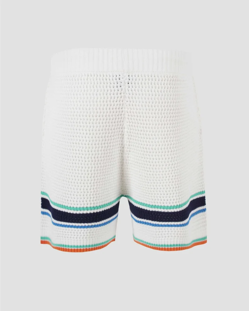 Crochet Effect Tennis Shorts — снимка 2