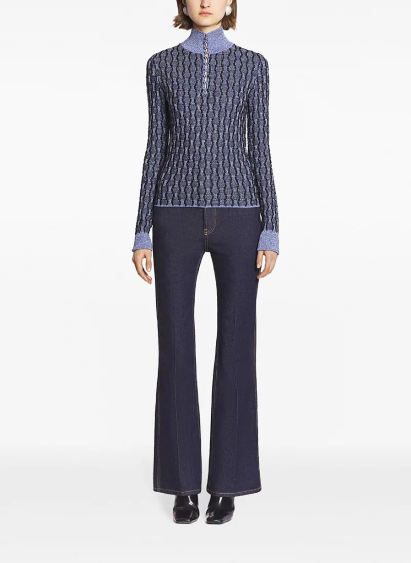Пуловер с лурекс Lanvin