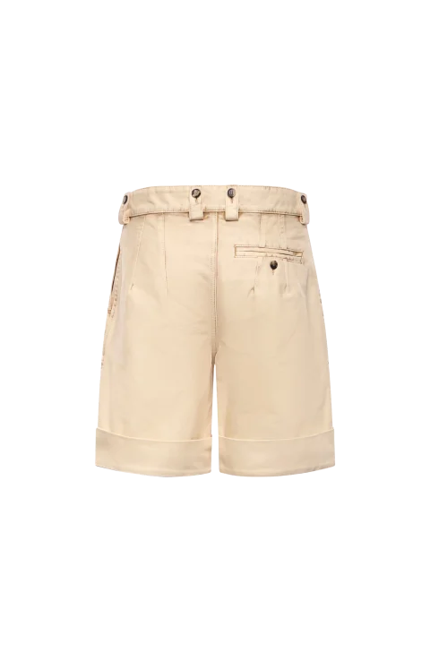 Turn-Up Shorts in Cotton — снимка 2