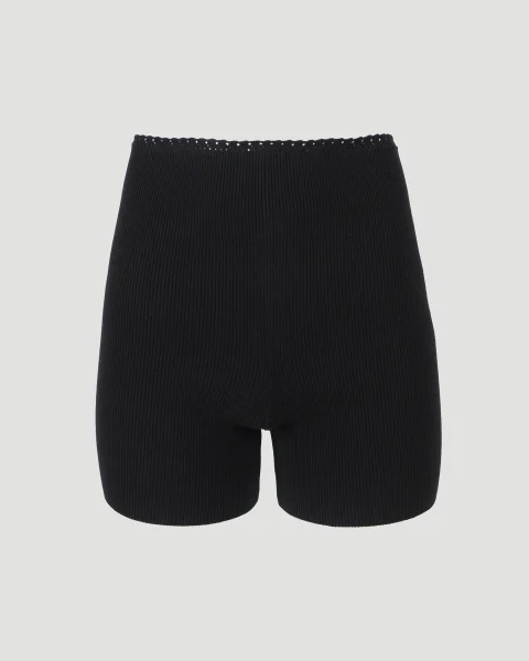 Fitted Rib Shorts