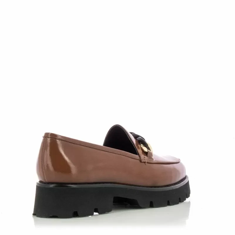 Дамски Лоуфър CARLO FABIANI – 108592 DARK TAN — снимка 2