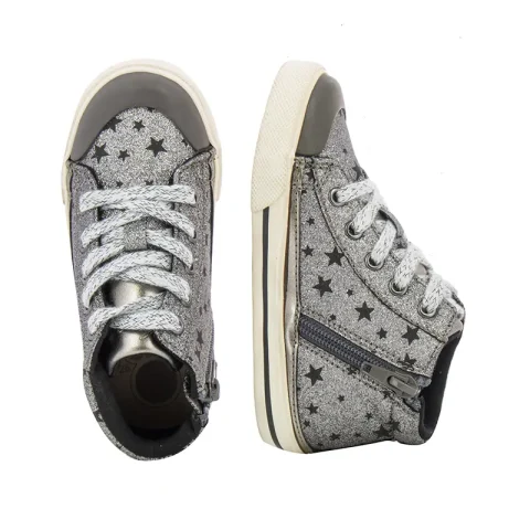 Детски сникърси момичета CHICCO – 10626050 COKY STEEL STARS — снимка 5