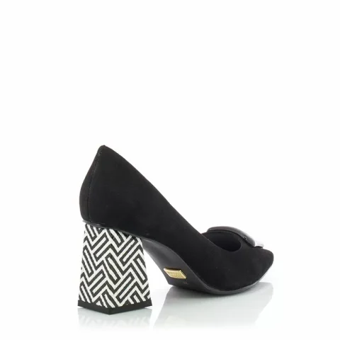 Токчета DONNA ITALIANA – 11700-404-665 CARRARA NOBUCK BLACK — снимка 2
