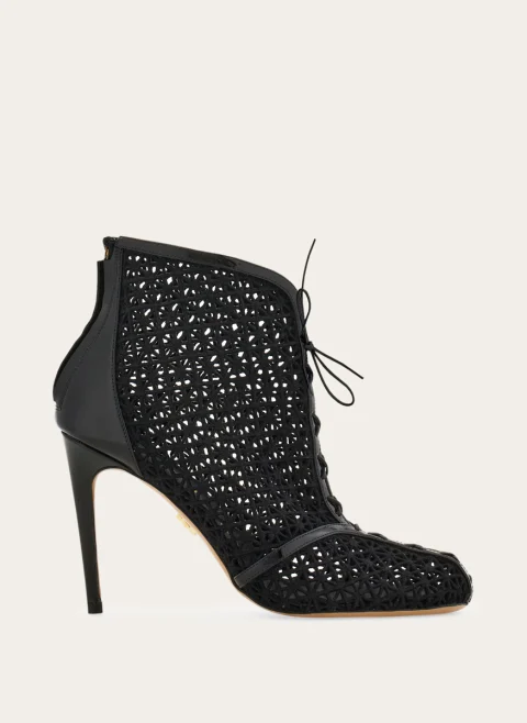 Боти на ток с 'Macramé' дизайн Ferragamo