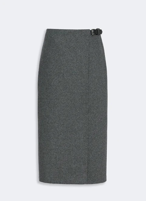 Миди пола от жакард Weekend Max Mara Wkdpetali — снимка 7