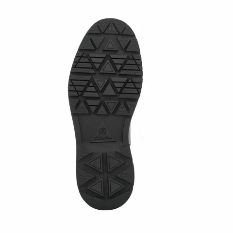 Мъжки Ежедневни Боти CLARKS – 26183262 BADBURY HI WP BLACK LEA — снимка 6