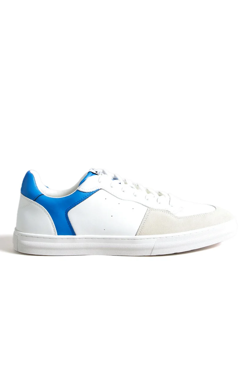 Sneakers Barkerl Leather and Suede 266834 blue