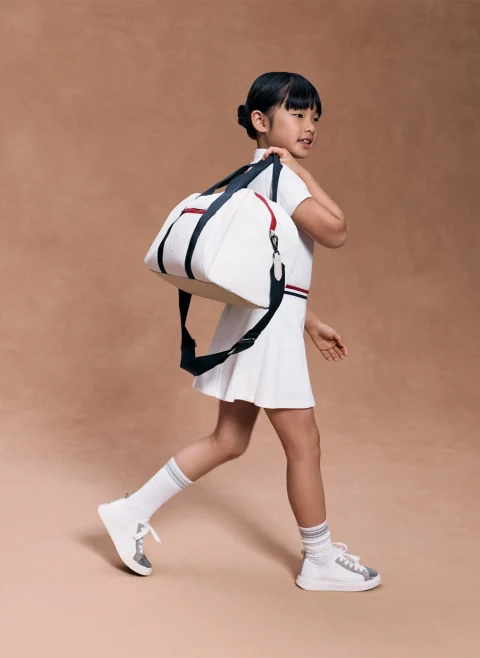 Полошърт с панделка Brunello Cucinelli Kids 4-6 — снимка 6
