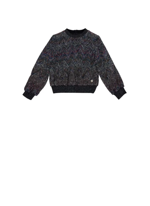 Блуза с пайети Missoni Kids