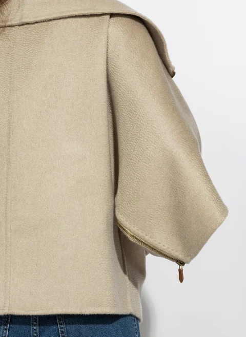 Палто от кашмир Max Mara Mxmala — снимка 5