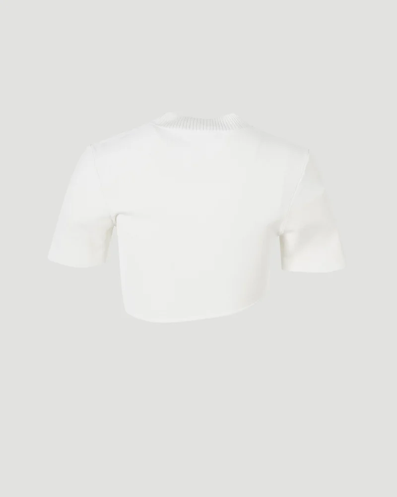 Top with Curved Hem — снимка 2