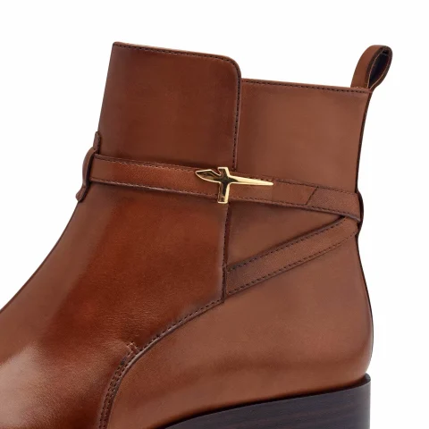 Дамски Равни Боти TAMARIS – 1-25321-43-305 COGNAC — снимка 4