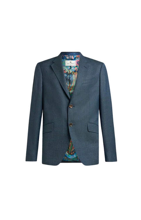 Wool Single-Breasted Suit — снимка 2