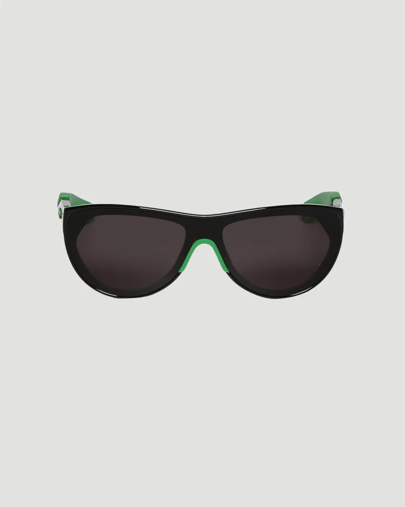 Mitre Square Rounded Injected Acetate Sunglasses in Multicolour