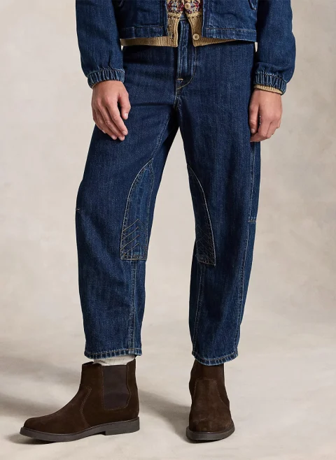 Разкроен деним Ralph Lauren Kids 7-16 — снимка 3