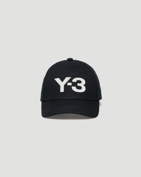 Black Classic Logo Cap