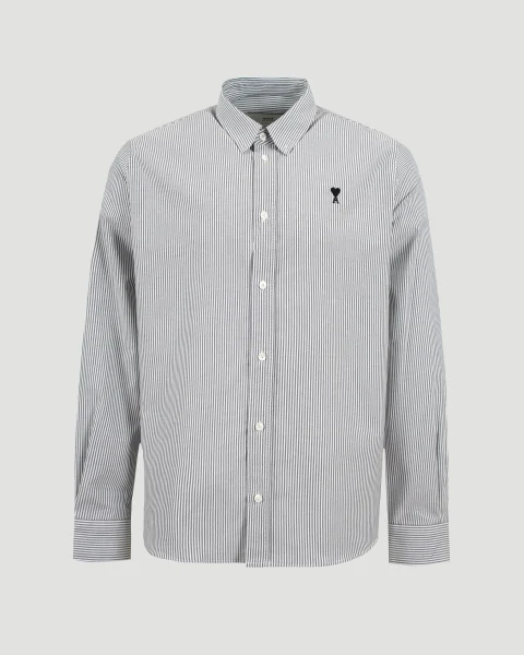 Ami de Coeur Striped Oxford Shirt