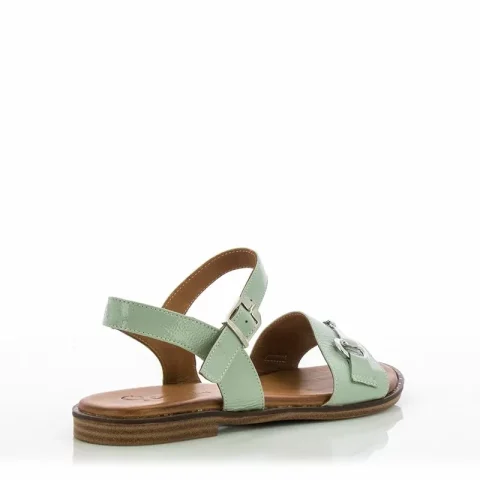 Дамски Равни Сандали CARLO FABIANI – 030-51-2662 SUZZA MINT PATENT — снимка 2