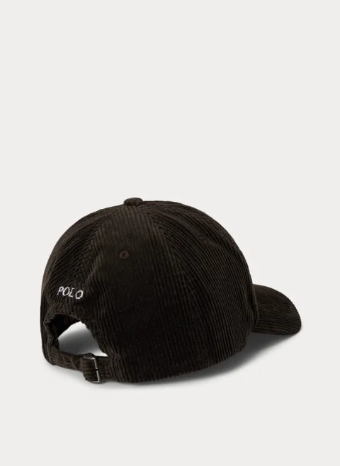 Шапка от рипсено кадифе Ralph Lauren Kids — снимка 2