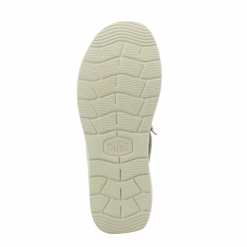 Мъжки Ежедневни HEY DUDE – 41975-1SN WALLY COMF GREY/SILVER — снимка 4