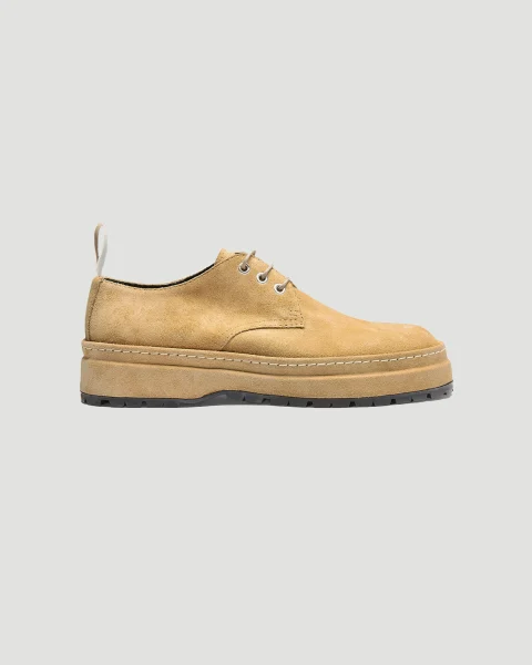 Grosgrain Logo Derbies