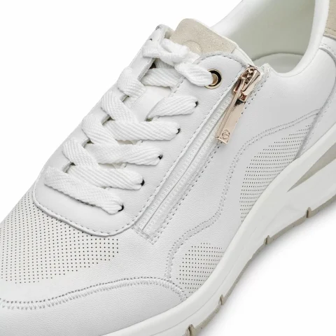 Дамски Сникърс TAMARIS – 1-23761-42-100 WHITE — снимка 4