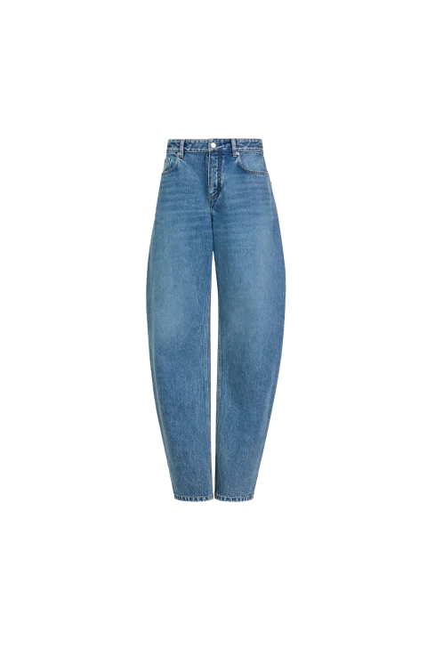 Round Denim Jeans
