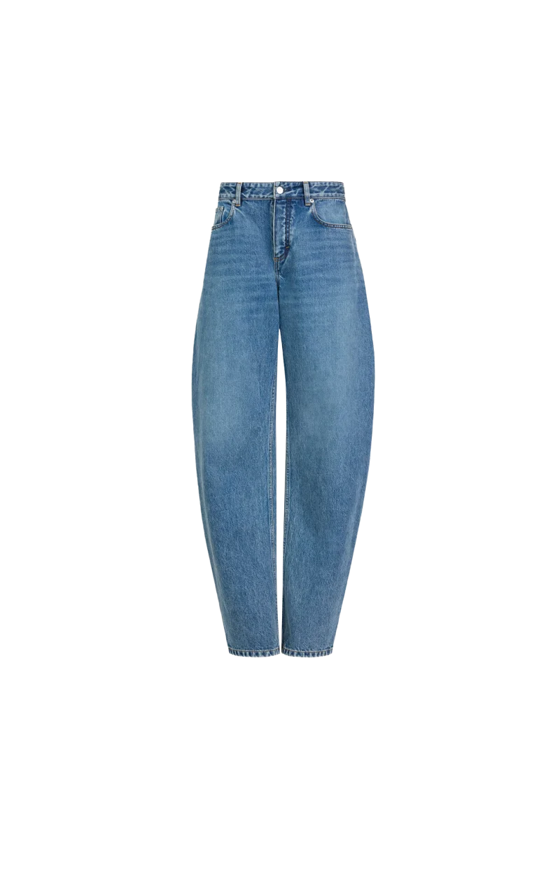 Round Denim Jeans