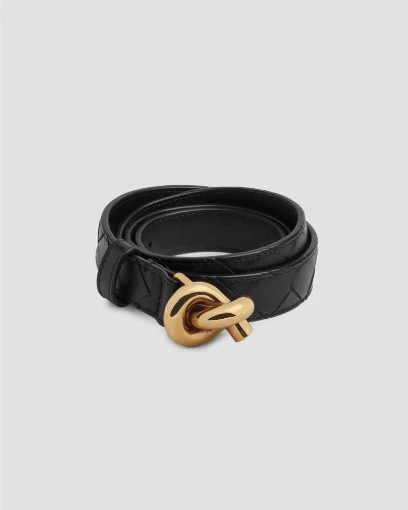 Knot Belt in Black