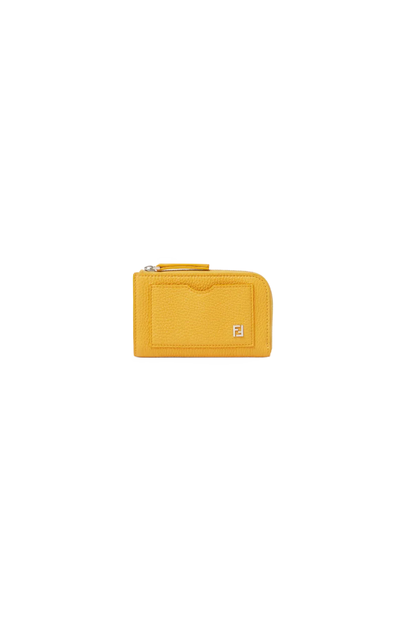 FF Card Case Pouch in Yellow