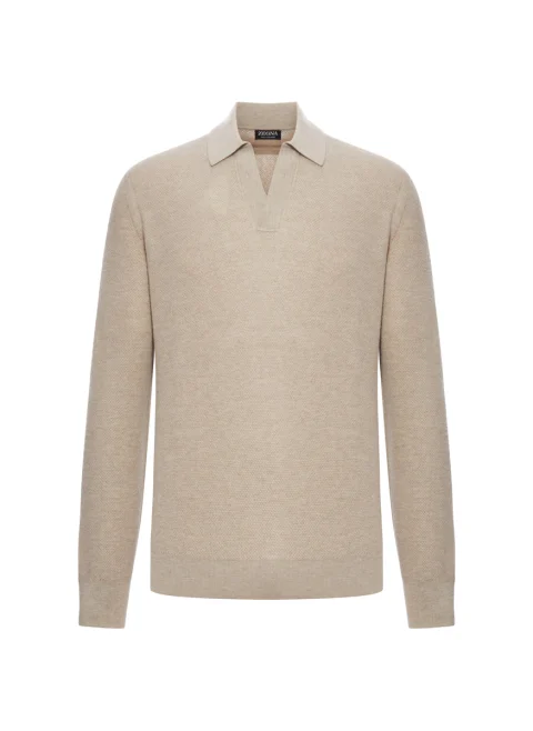 Полошърт от кашмир Zegna