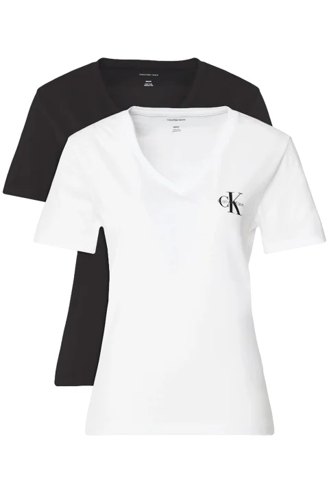 T-Shirt (Pack of 2) A- Logo Vn LV047C906G UB1 black / bright white