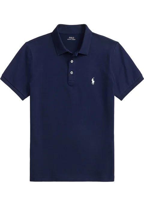 Polo Stretch Mesh-Ssl-Psh 710941439038 400 blue