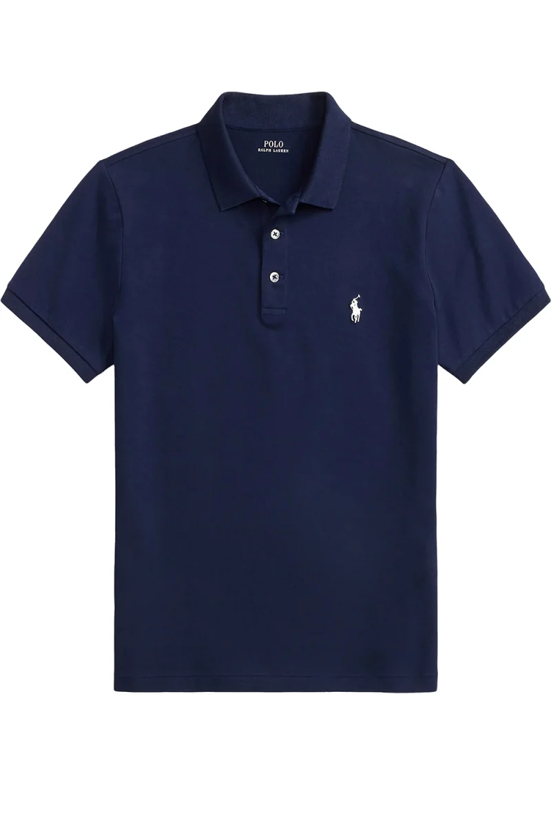 Polo Stretch Mesh-Ssl-Psh 710941439038 400 blue